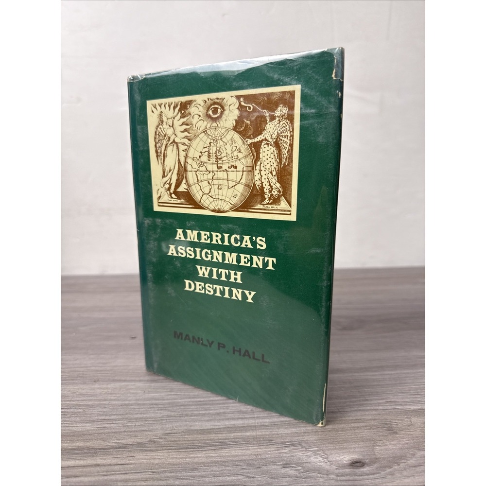 The Adepts Americas Assignment with Destiny Manly Hall HC Western Classical RARE